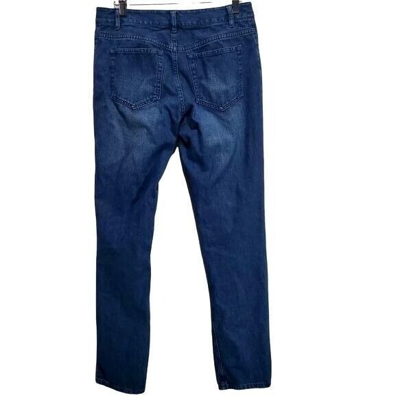 J. Jill Easy Fit Weekender Classic Jeans Denim Blue Cotton Blend Womens Size 4 - Picture 5 of 7
